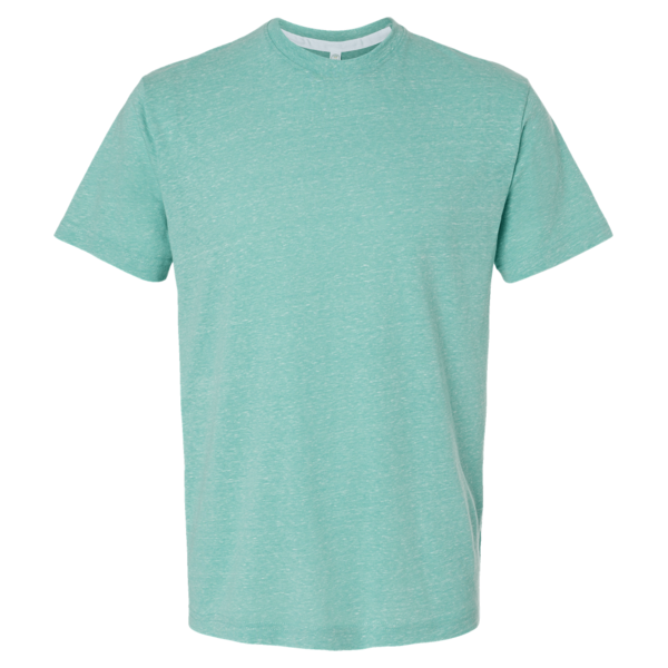 LAT 6991 Harborside Melange T-Shirt Green Melange L